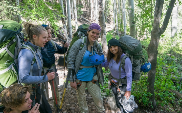 backpacking instruction for teens in the southwest